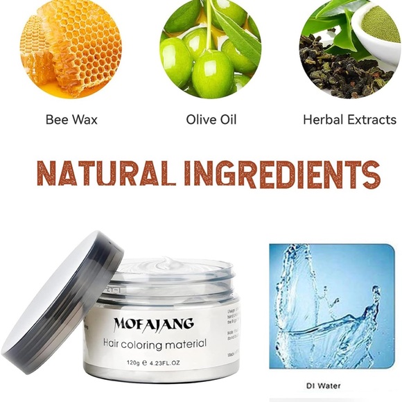 Mofajang White Hair‎ Styling Wax - Picture 4 of 10